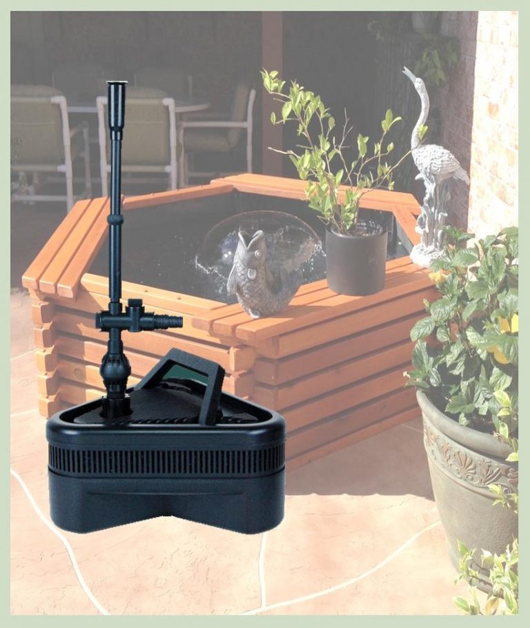 300 Gallon Pond Kit with Lifeguard Single AllinOne Pond Filtering